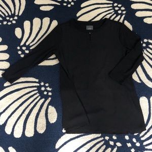 Lyssé Mixed Media Keyhole Tunic